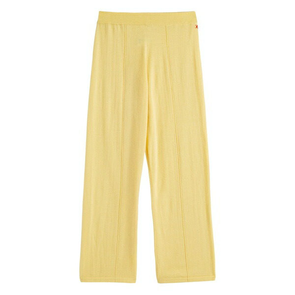 チンティアンドパーカー レディース 心地好いズボン下 ボトムス Wide-leg track pants Yellow
