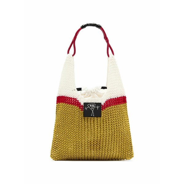 プランシー レディース トートバッグ 御徒面子 Linen tote bag Yellow
