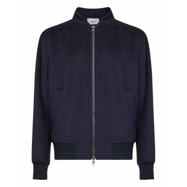 ディーフォーポイントゼロ メンズ 上衣＆上衣 アウター Wool jacket Blue