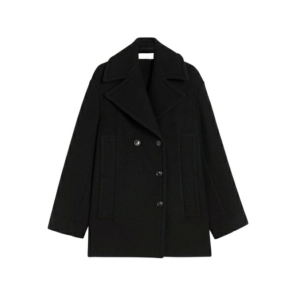 運動競技マックス レディース 厚地の外套 アウター Tabella coat Black