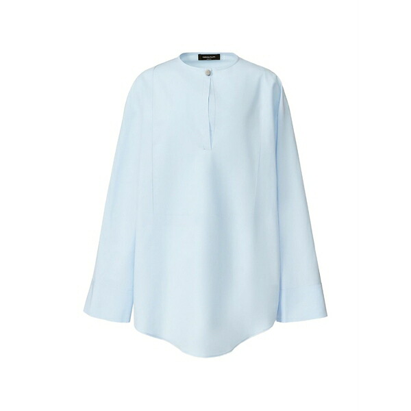 ファビアナ フィリッピ レディース プルオーバー トップス Keyhole long-sleeve top Blue