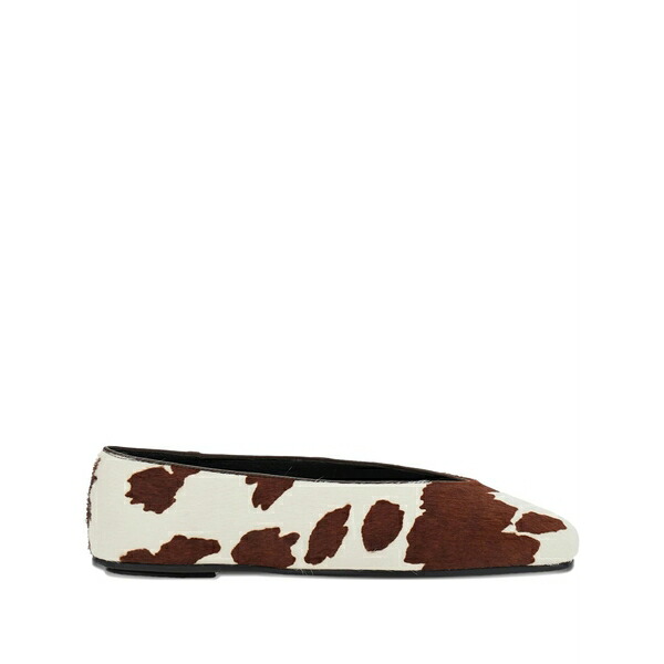 ジェフリー キャンベル レディース サンダル シューズ Animalier-print ballet flats White
