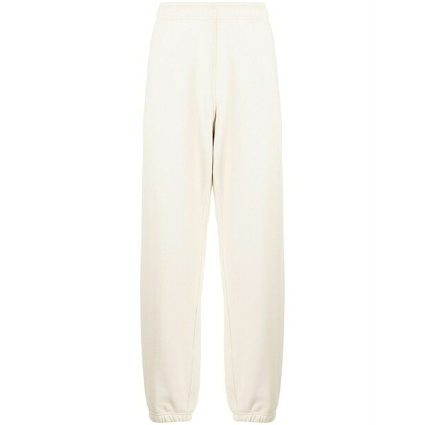 ストーンアイランド メンズ 心地好いズボン下 ボトムス Logo-appliqu￡ cotton track pants Neutrals