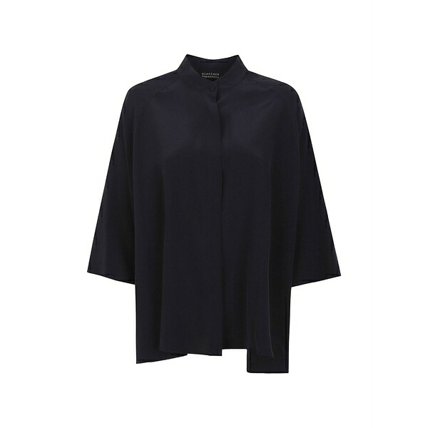 ジャンルカ・カパンノロ レディース プルオーバー トップス Button-detail blouse Blue