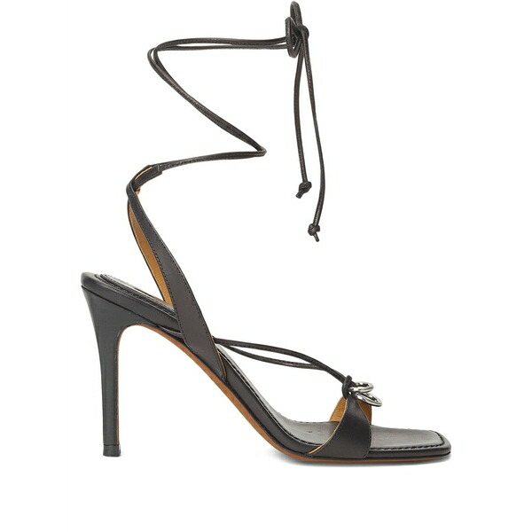 ラルフローレン レディース サンダル シューズ O-ring detailed sandals Black