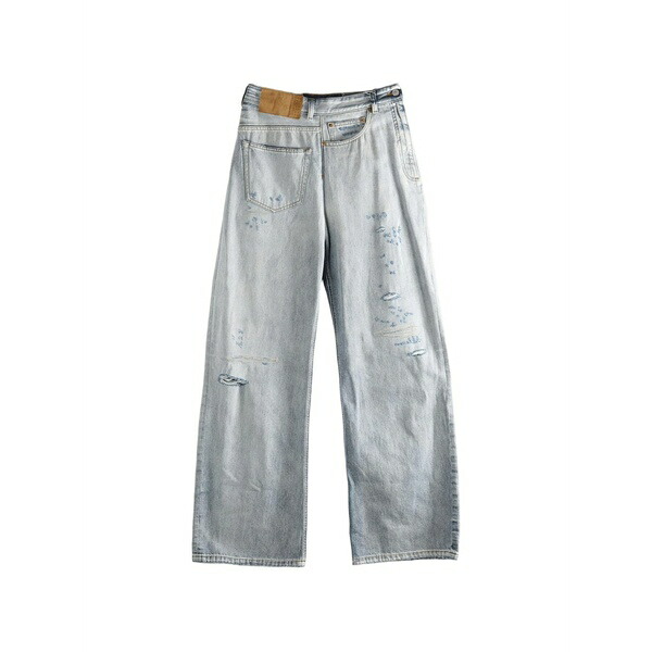 マルタンマルジェラ レディース ジーンズズボン下 ボトムス Distressed jeans Blue