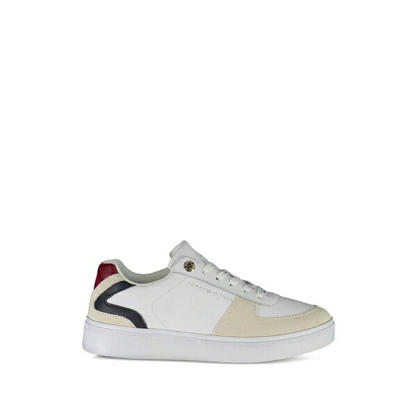 トミー ヒルフィガー レディース スニーカー シューズ Lace-up sneakers White