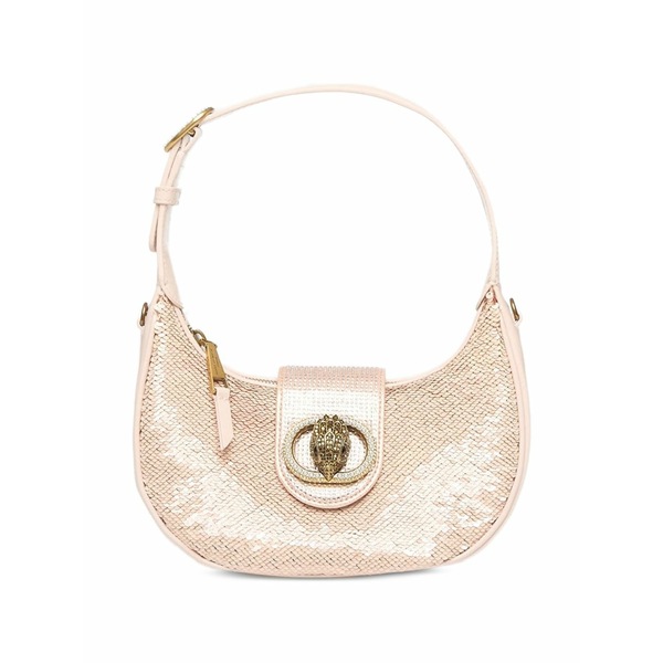 カートジェイガー レディース ショルダーバッグ 御徒面子 Sequin-embellished shoulder bag Pink