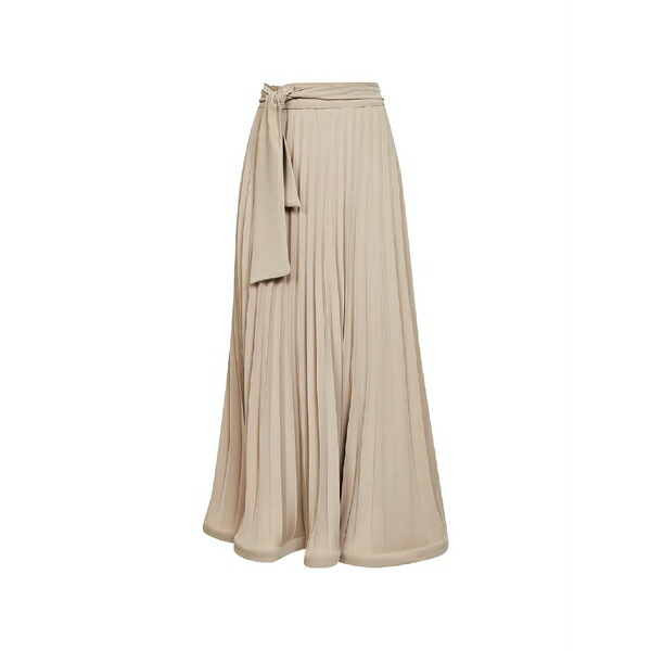 パロッシュ レディース スコート ボトムス Pleated tie skirt Neutrals