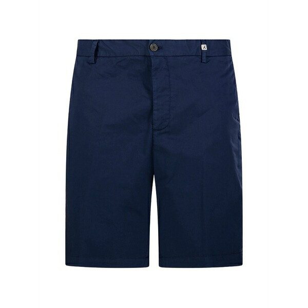 ミース メンズ 心地よいズボン下 ボトムス Logo-detail shorts Blue