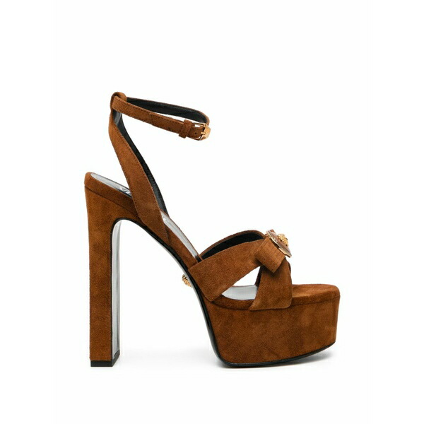 ヴェルサーチ レディース サンダル シューズ 140粍 gianni sandals Brown