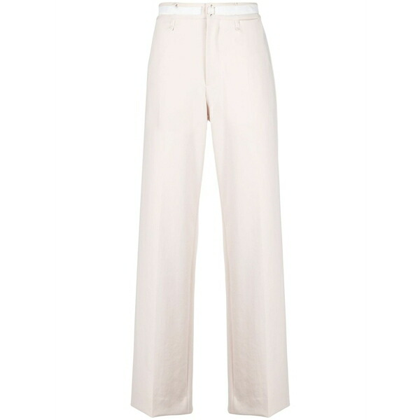 マルタンマルジェラ レディース 心地好いズボン下 ボトムス Deconstructed tailored trousers Pink
