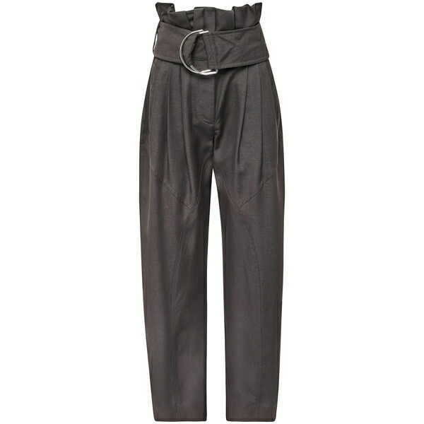 J.W.アンダーソン レディース 心地よいズボン下 ボトムス Gathered trousers Grey