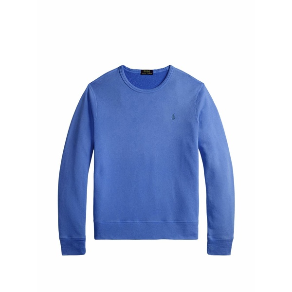 ラルフローレン メンズ パーカー・スウェットシャツ アウター Spa terry logo embroidered sweatshirt Blue
