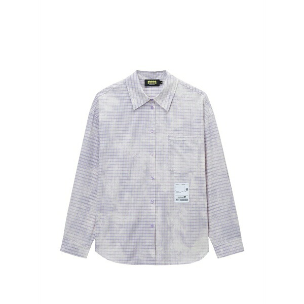 ミニクリーム レディース シャツ トップス Plaid shirt Purple|asty