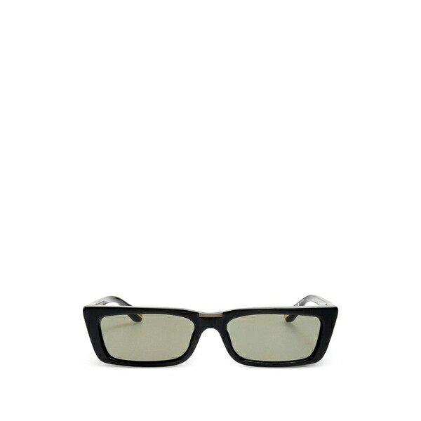 リンダ ファロー レディース サングラス&アイウェア アクセサリー Lucia rectangle-frame sunglasses Black|asty
