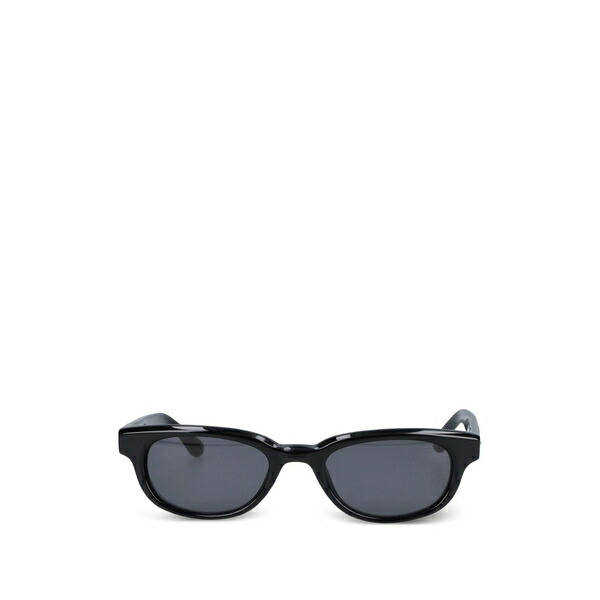 チミ メンズ サングラス・アイウェア 付属物 Lyra oval-frame sunglasses Black