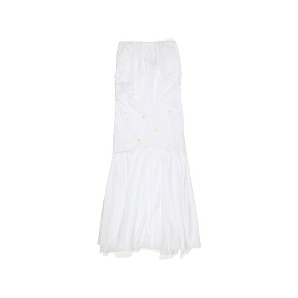 ビンバ イ ローラ レディース 衣装 トップス Sequin-embellished ruffled dress White