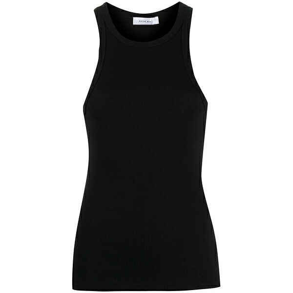 アニービン レディース カットソー トップス Eva racerback tank top Black