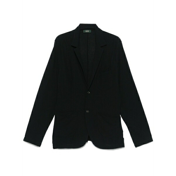 ザノーネ メンズ 上衣＆上衣 アウター Cotton blazer Blue