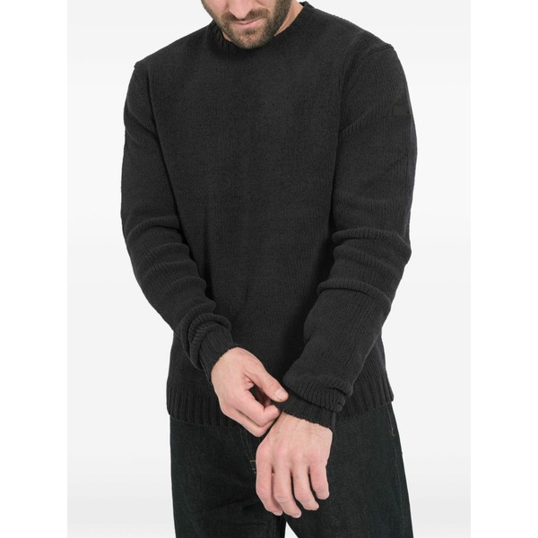 アールアールディ メンズ 編み物\u0026プルオーバー アウター Crew-neck sweater Black