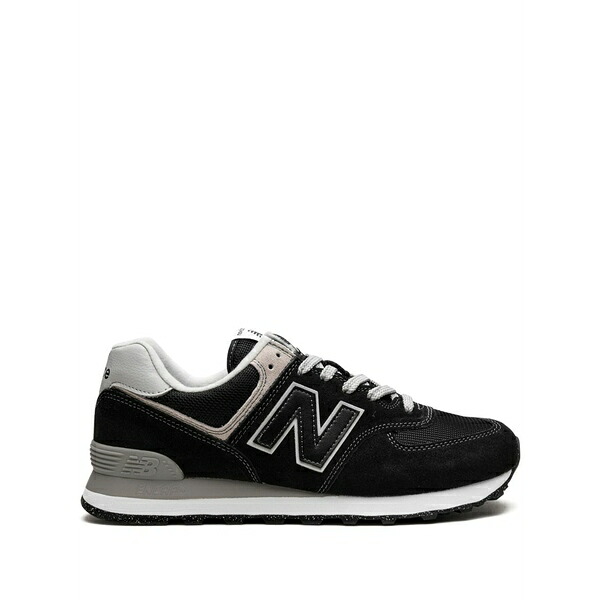 ニュー平衡にする メンズ スニーカー シューズ 574 \"black white\"" sneakers Black"