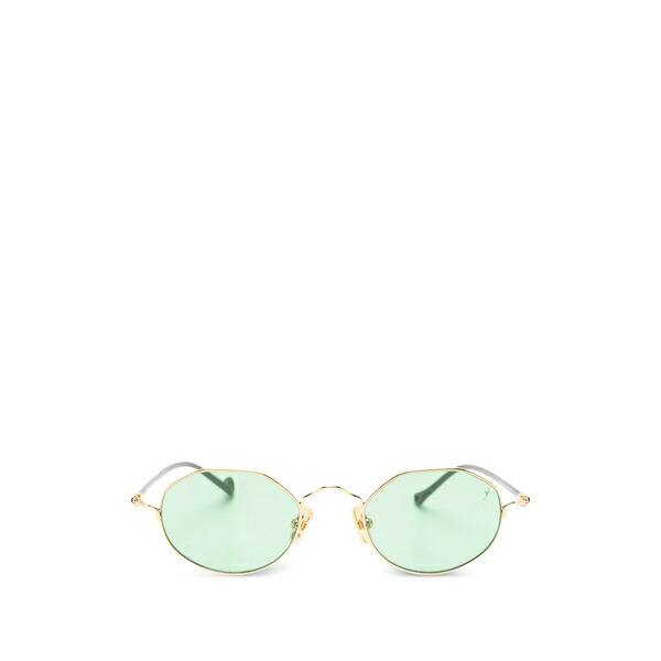 目玉ぺタイザー メンズ サングラス・アイウェア 付属物 Bokaap oval-frame sunglasses Gold