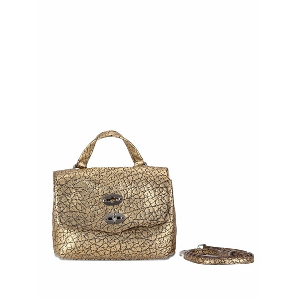 ザネラート レディース ハンドバック 御徒面子 Mini postina￠ shoulder bag Gold
