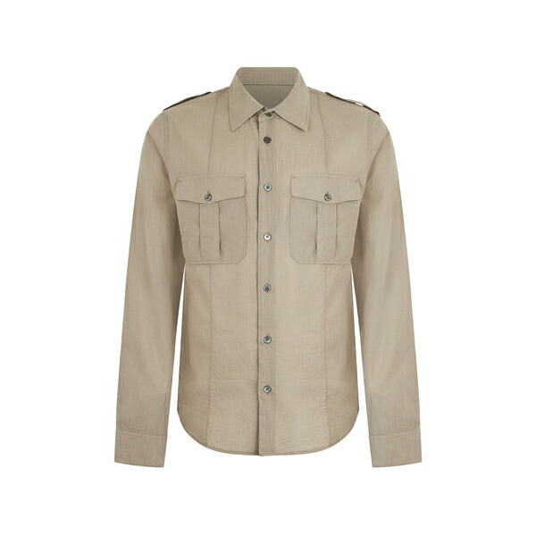 アワーレガシー メンズ プルオーバー トップス Checkered shirt Neutrals