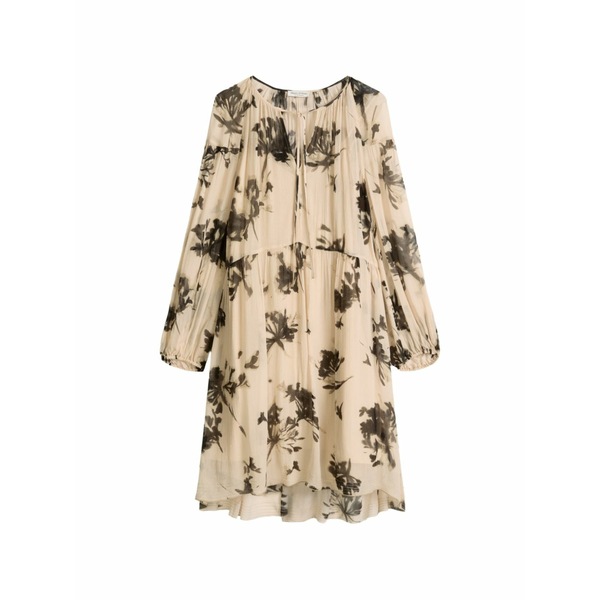 マルコポーロ レディース 衣裳 トップス Floral-print tiered dress Neutrals