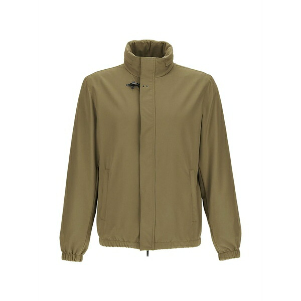 フェイ メンズ 上衣＆上衣 アウター Stand-collar jacket Green
