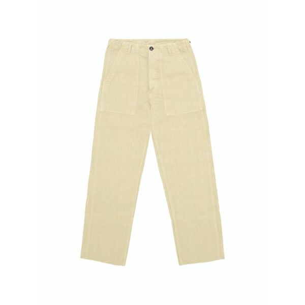 フォルテラ レディース 心地よいズボン下 ボトムス Newfatiguetv raw-edge trousers Neutrals