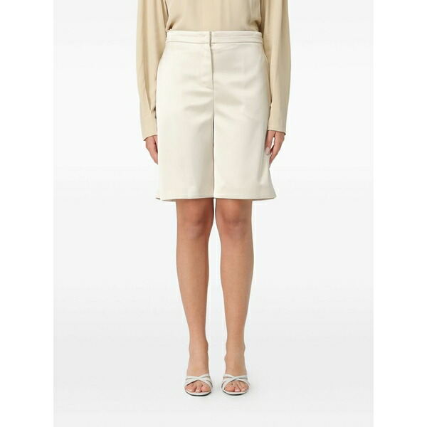 パトリツィア ペペ レディース 心地好いズボン下 ボトムス Satin-effect shorts Neutrals