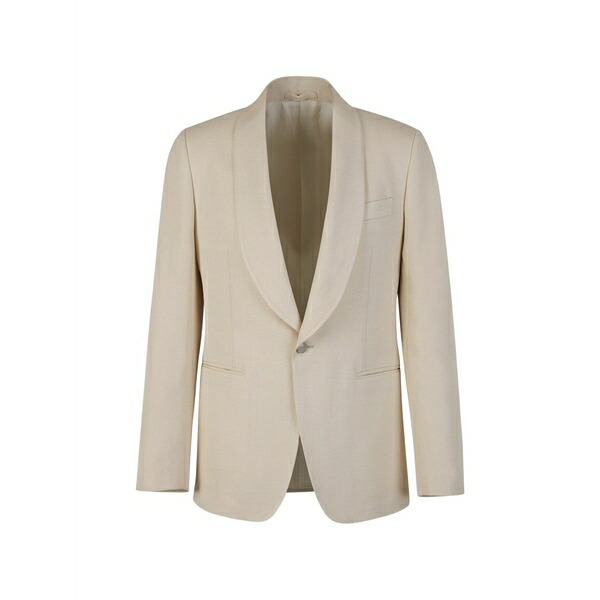 ラルディーニ メンズ 上衣＆上衣 アウター Buttoned single-breasted blazer Neutrals
