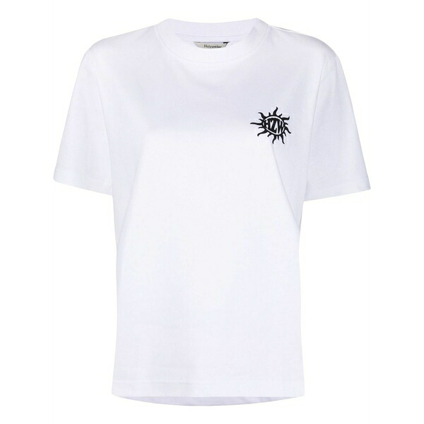 ホルツワイラー レディース プルオーバー トップス Graphic-print short-sleeved t-shirt White