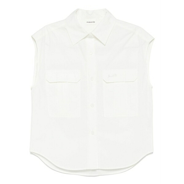 パロッシュ レディース プルオーバー トップス Ninja shirt White