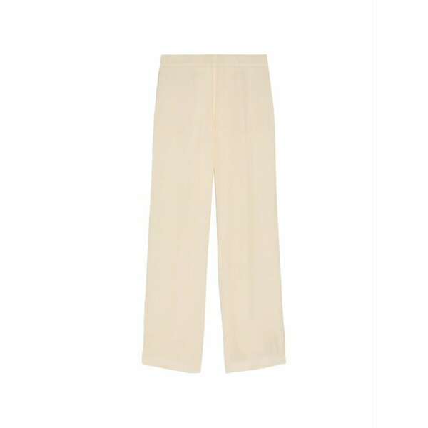 モモン レディース 心地好いズボン下 ボトムス Elasticated wide-leg trousers Neutrals