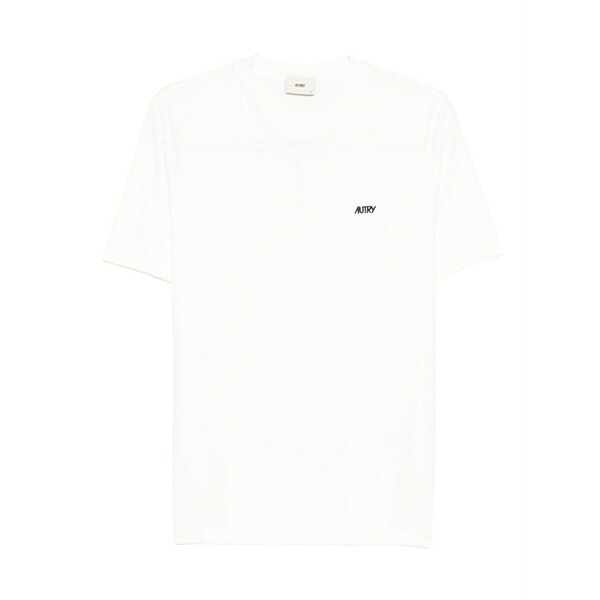 オートリー メンズ ティーシャツ トップス Logo t-shirt White