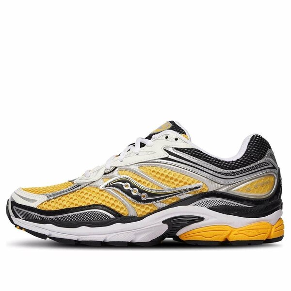 Saucony サッカニー メンズ スニーカー  【Saucony ProGrid Omni 9 \u0027Lemon Silver\u0027 S70739-50】  大きさ US_8(26.0糎)