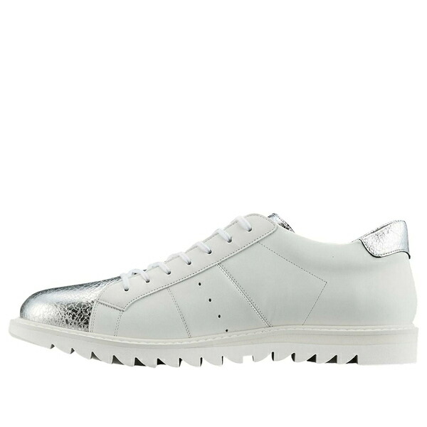 Onitsuka Tiger オニツカタイガー メンズ スニーカー 【Onitsuka Tiger Court-T 'White Silver' 1183C412-100】 サイズ US_6(24.0cm)｜asty