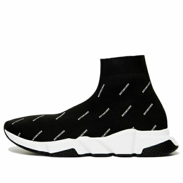 Balenciaga バレンシアガ メンズ スニーカー  【Balenciaga Speed 2.0 Sneakers Black Logo Print 530360W06501006】  サイズ US_8(26.0cm)
