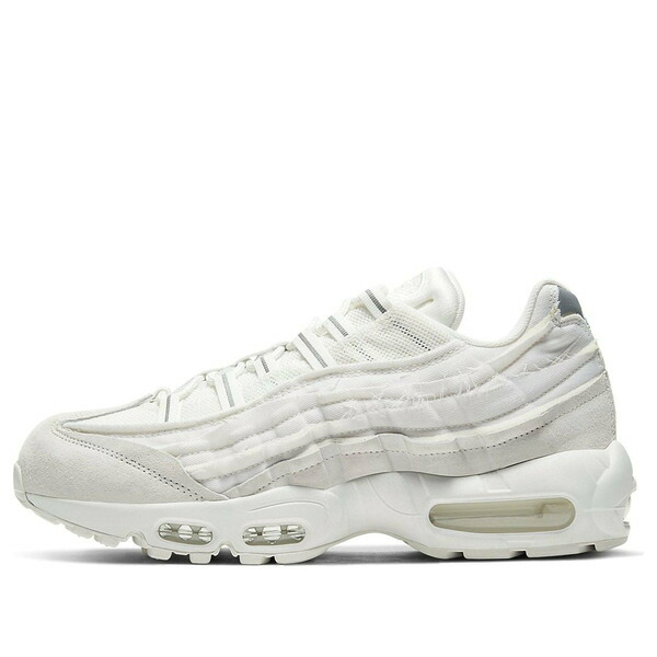 Nike ナイキ メンズ スニーカー 【Nike x COMME des GARCONS Air Max 95 'White' CU8406-100】 サイズ US_7(25.0cm)|asty