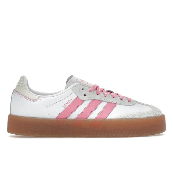adidas アディダス レディース スニーカー  【adidas Sambae Cloud White Bliss Pink (Women)】  サイズ US_5(22.0cm) Cloud White/Bliss Pink/Off White