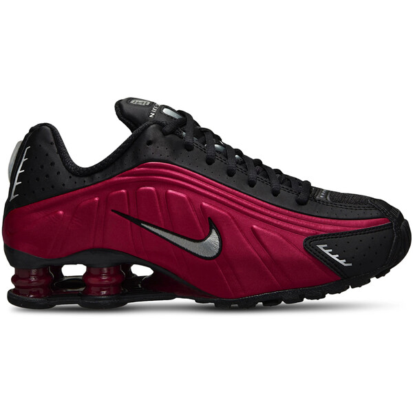 Nike ナイキ レディース スニーカー  【Nike Shox R4 Black Team Red (Women)】  サイズ US_5.5(22.5cm) Team Red/Black/Metallic Silver
