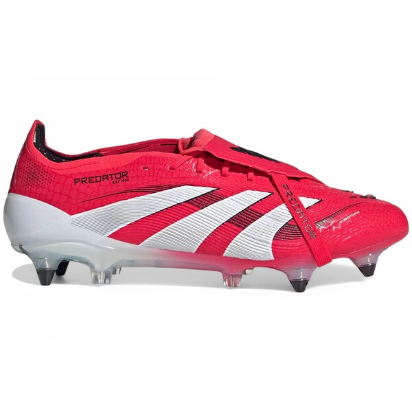 adidas アディダス メンズ スニーカー  【adidas Predator Elite Fold-Over Tongue SG Lucid Red Cloud White Core Black】  大いさ US_8(26.0糎) Lucid Red/Cloud White/Core Black メンズ靴-スニーカー-靴