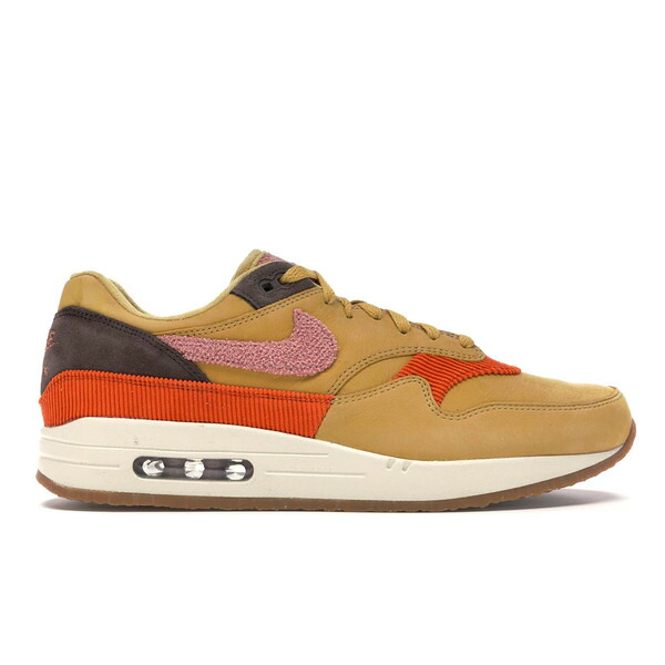 Nike ナイキ メンズ スニーカー 【Nike Air Max 1 Crepe Wheat Gold Rust Pink】 サイズ US_9.5(27.5cm) Wheat Gold/Rust Pink-Baroque Brown|asty