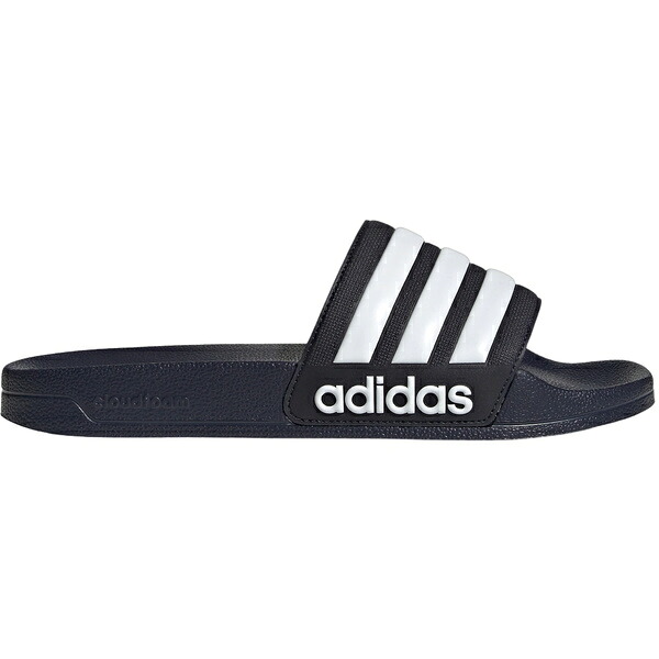 adidas アディダス メンズ スニーカー 【adidas Adilette Shower Slides Legend Ink Cloud White】 サイズ US_5(23.0cm) Legend Ink/Cloud White/Legend Ink｜asty