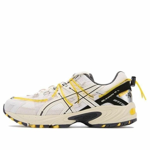 ASICS アシックス メンズ スニーカー 【ASICS TRouble Smile Gel-Kahana TR V2 \u0027White Yellow\u0027 1203A355-100】  大きさ US_8(26.0糎)
