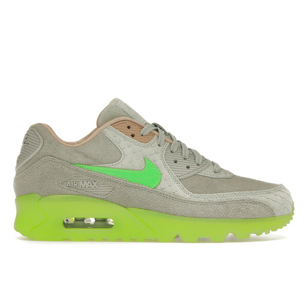Nike ナイキ メンズ スニーカー 【Nike Air Max 90 New Species】 サイズ US_7(25.0cm) Pure Platinum/Electro Green-Bio Beige｜asty