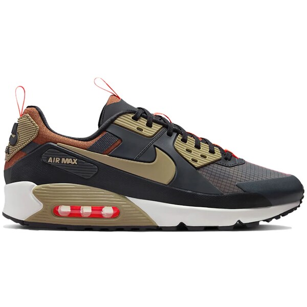 Nike ナイキ メンズ スニーカー 【Nike Air Max 90 Drift Dark Smoke Grey Khaki】 サイズ US_10.5(28.5cm) Dark Smoke Grey/Black/Hyper Crimson/Khaki|asty